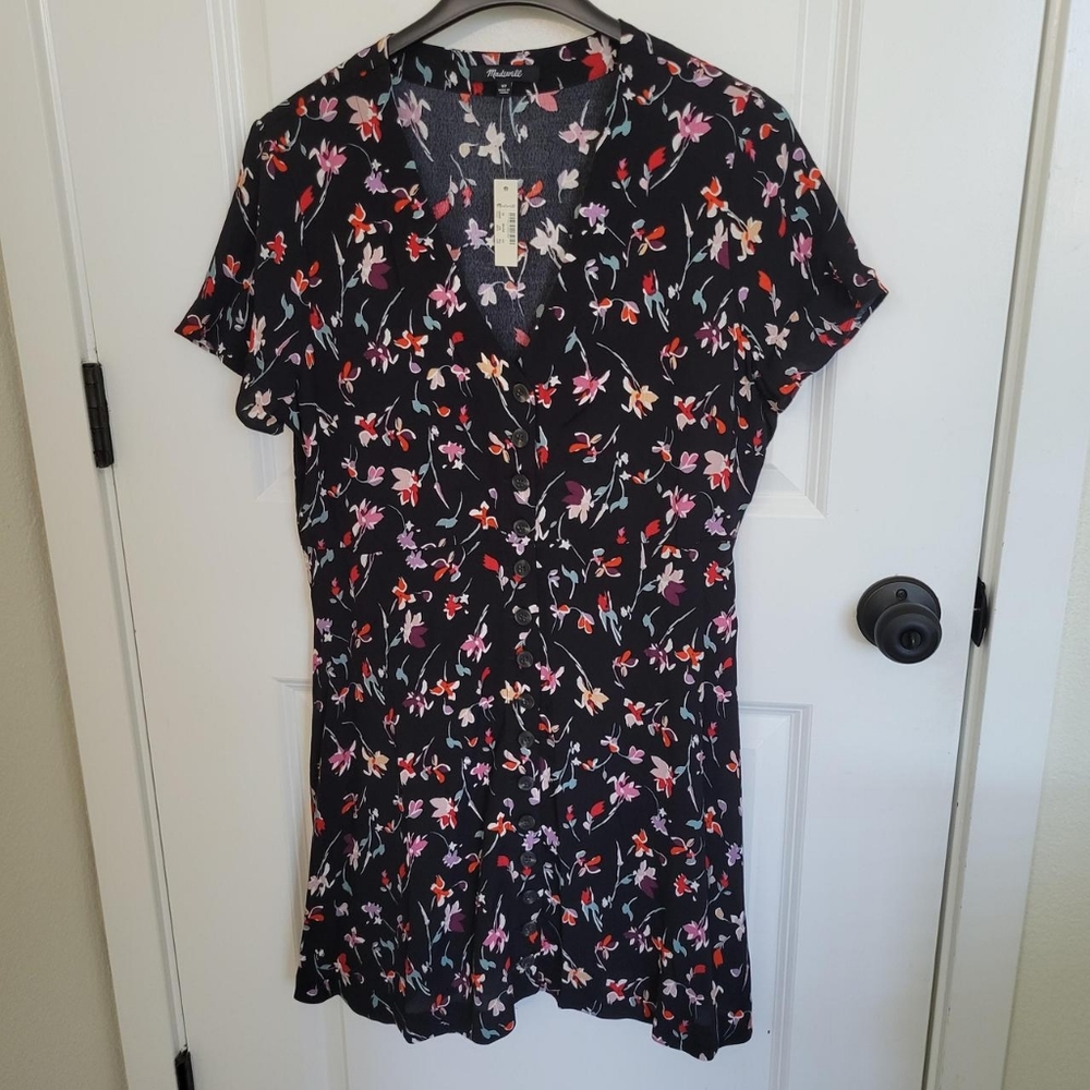 Madewell Floral Dress, Size 8P